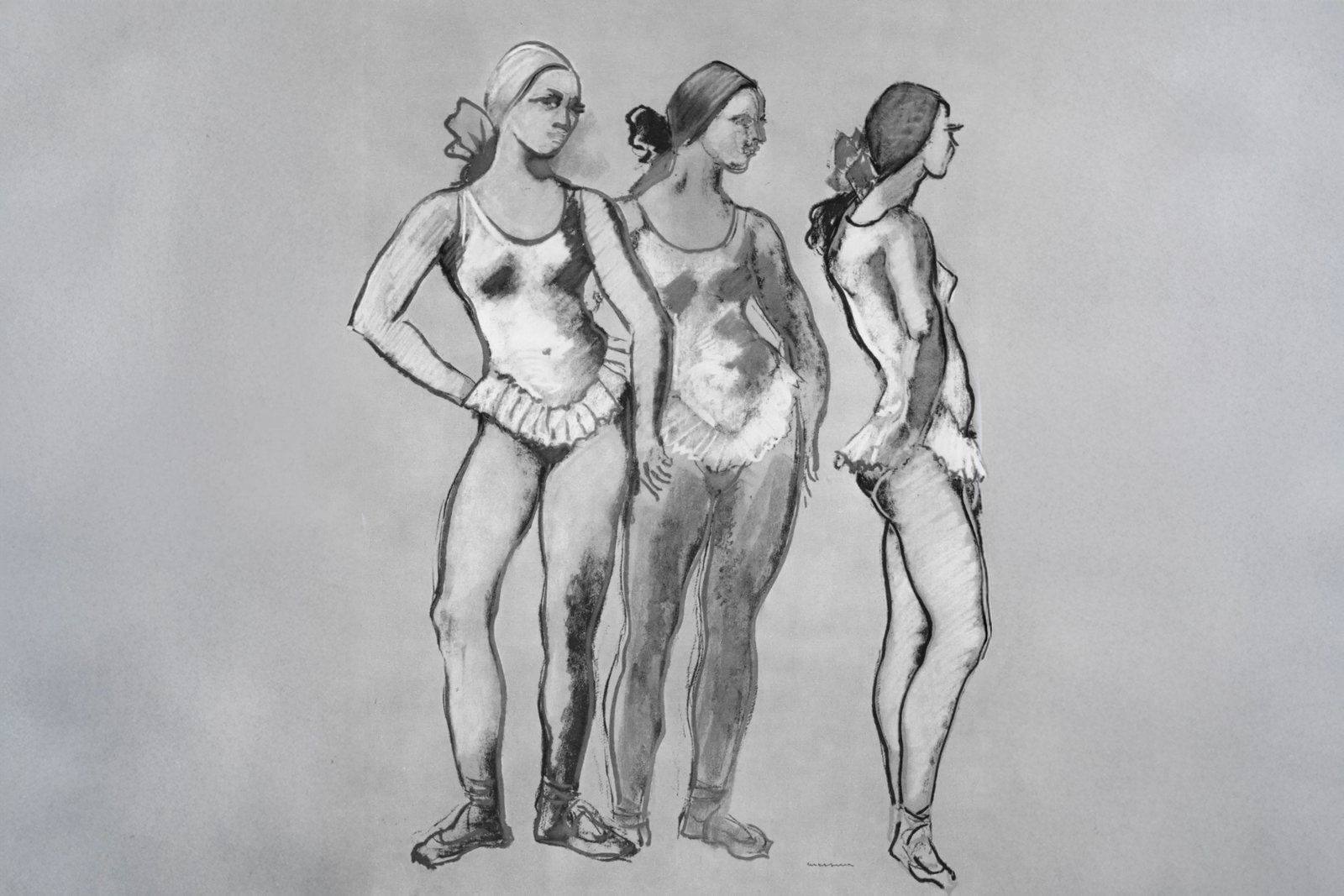 Popes and Dancers of Sculptor and Illustrator Francesco Messina