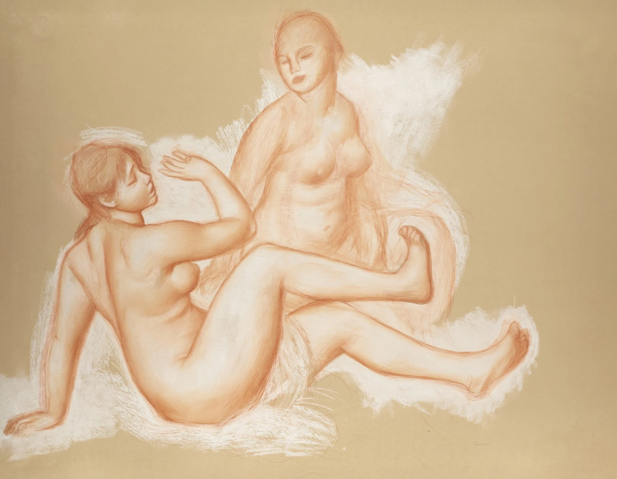 Works on Paper: Renoirs at The Morgan This Fall